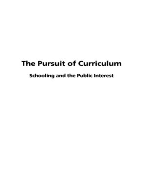 cover image of The Pursuit of Curriculum